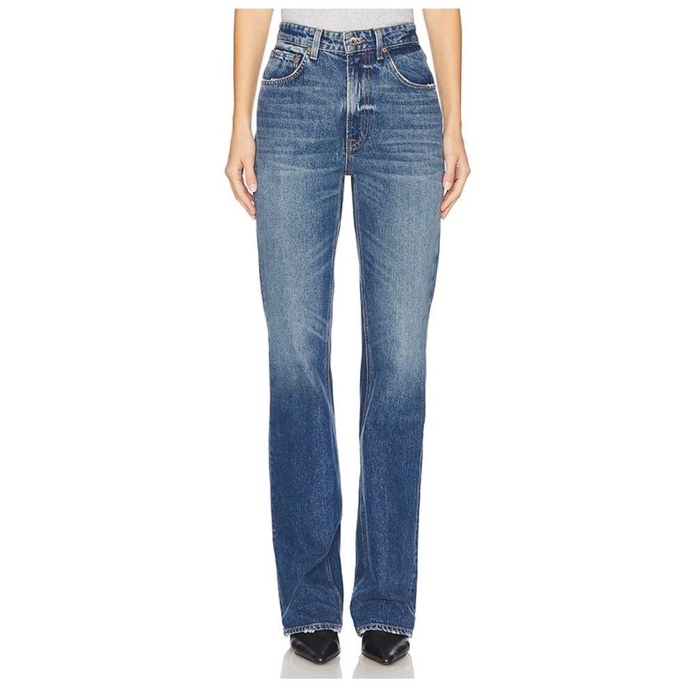 Grlfrnd High-Rise Blue Melanie Denim Jeans Size 23